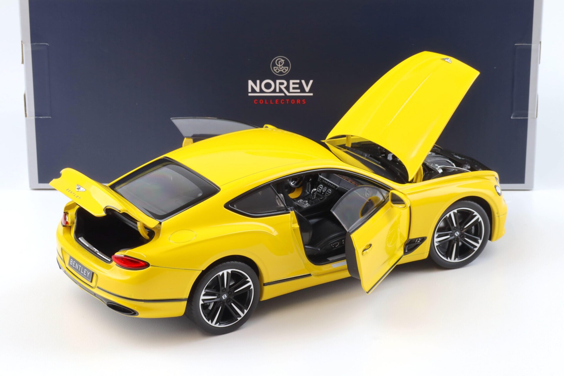 1:18 Norev Bentley Continental GT Coupe 2018 Monaco yellow