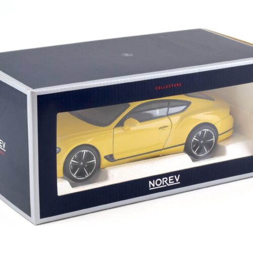 1:18 Norev Bentley Continental GT Coupe 2018 Monaco yellow