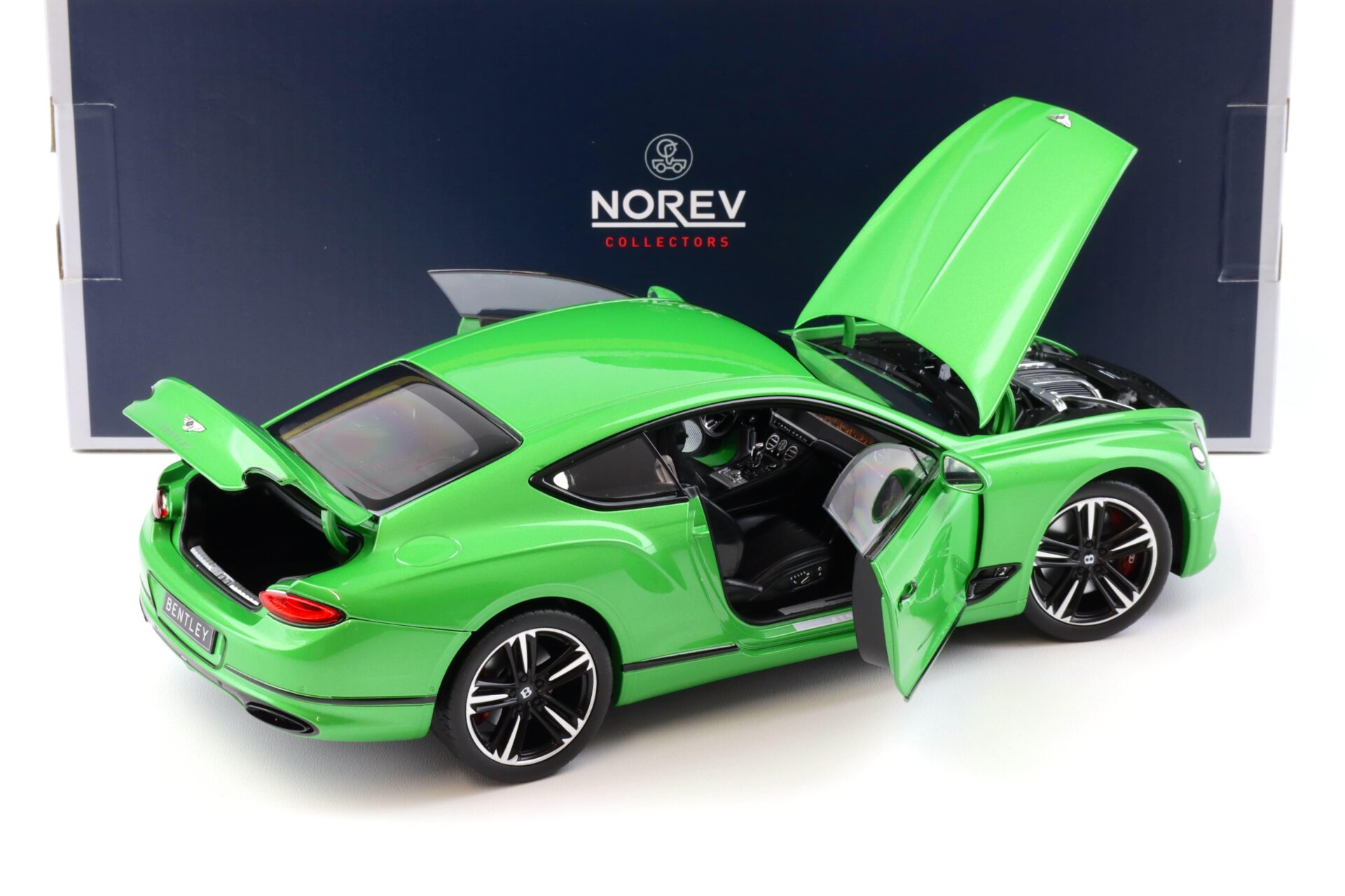 1:18 Norev Bentley Continental GT Coupe 2018 Apple green
