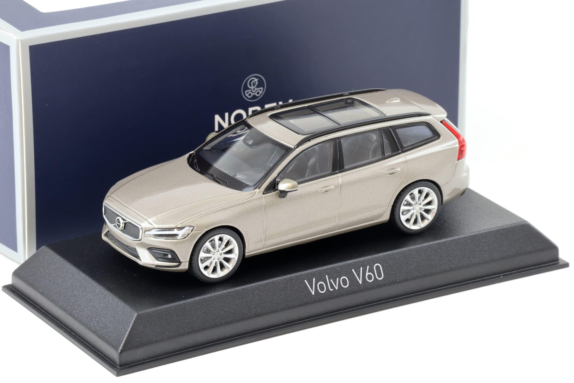 1:43 Norev Volvo V60 Estate 2018 Pebble grey 870018