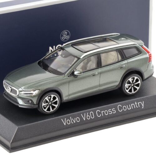 1:43 Norev Volvo V60 Cross Country 2019 Pine green metallic 870027