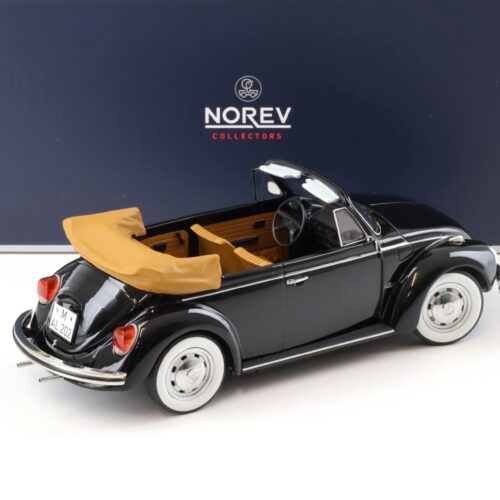 1:18 Norev VW 1303 Käfer Beetle Cabriolet 1973 black