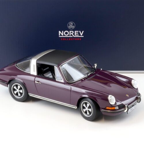 1:18 Norev Porsche 911 T Targa 2.4 Violet 1971