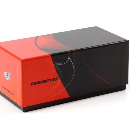 1:43 BBR Ferrari F12 Berlinetta Azzurro Dino/ yellow stripe - Limited 20 pcs.