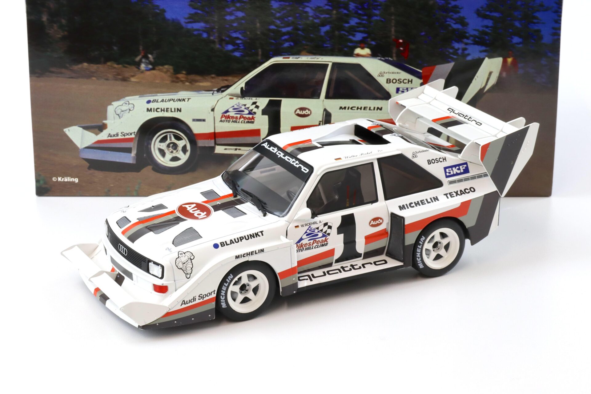 1:18 WERK83 Audi Sport Quattro S1 E2 Winner Pikes Peak 1987 Walter Röhrl #1