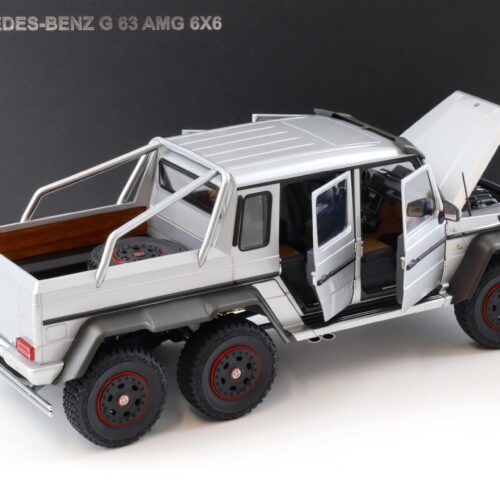 1:18 AUTOart 2013 Mercedes G63 AMG 6x6 Designo Iridium silver 76301