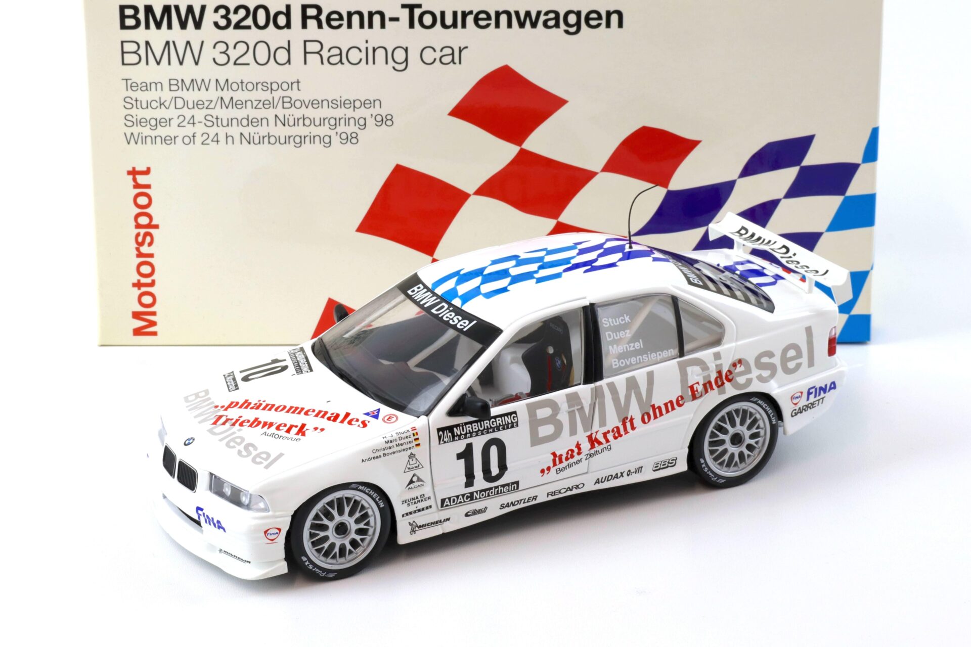 ID 96870 orig.jpg 1:18 UT Models BMW 320d E36 Stuck/Duez 24h Nürburgring #10 DEALER VERSION