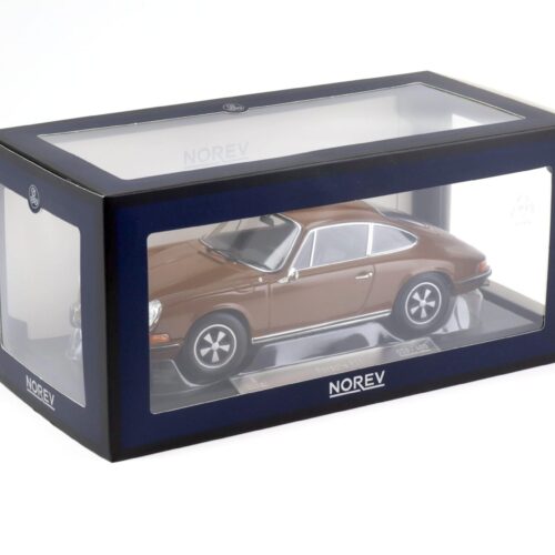 1:18 Norev Porsche 911 T Coupe 1969 brown - Limited 400 pcs.