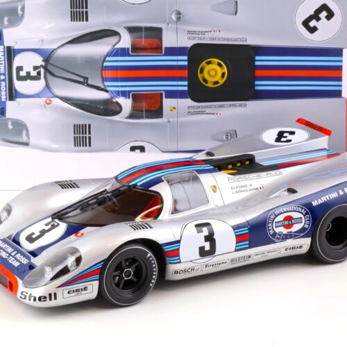 1:12 Norev Porsche 917K Winner 12h Sebring 1971 Elford/ Larrousse #3 Martini Racing 127503