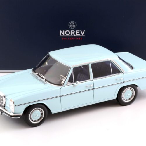 1:18 Norev Mercedes 200 Strich-Acht /8 Limousine W115 light blue 1968