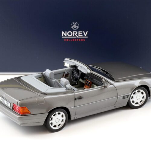 1:18 Norev Mercedes 500SL Cabriolet R129 grey 1989