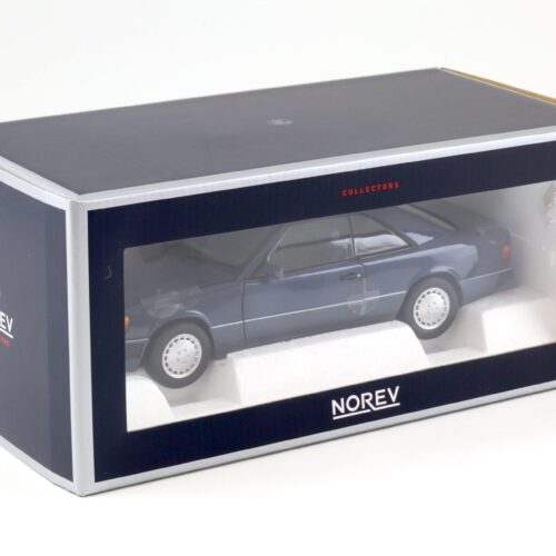 1:18 Norev Mercedes 300 CE-24 Coupe 1990 nautical blue - Limited 1000 pcs.