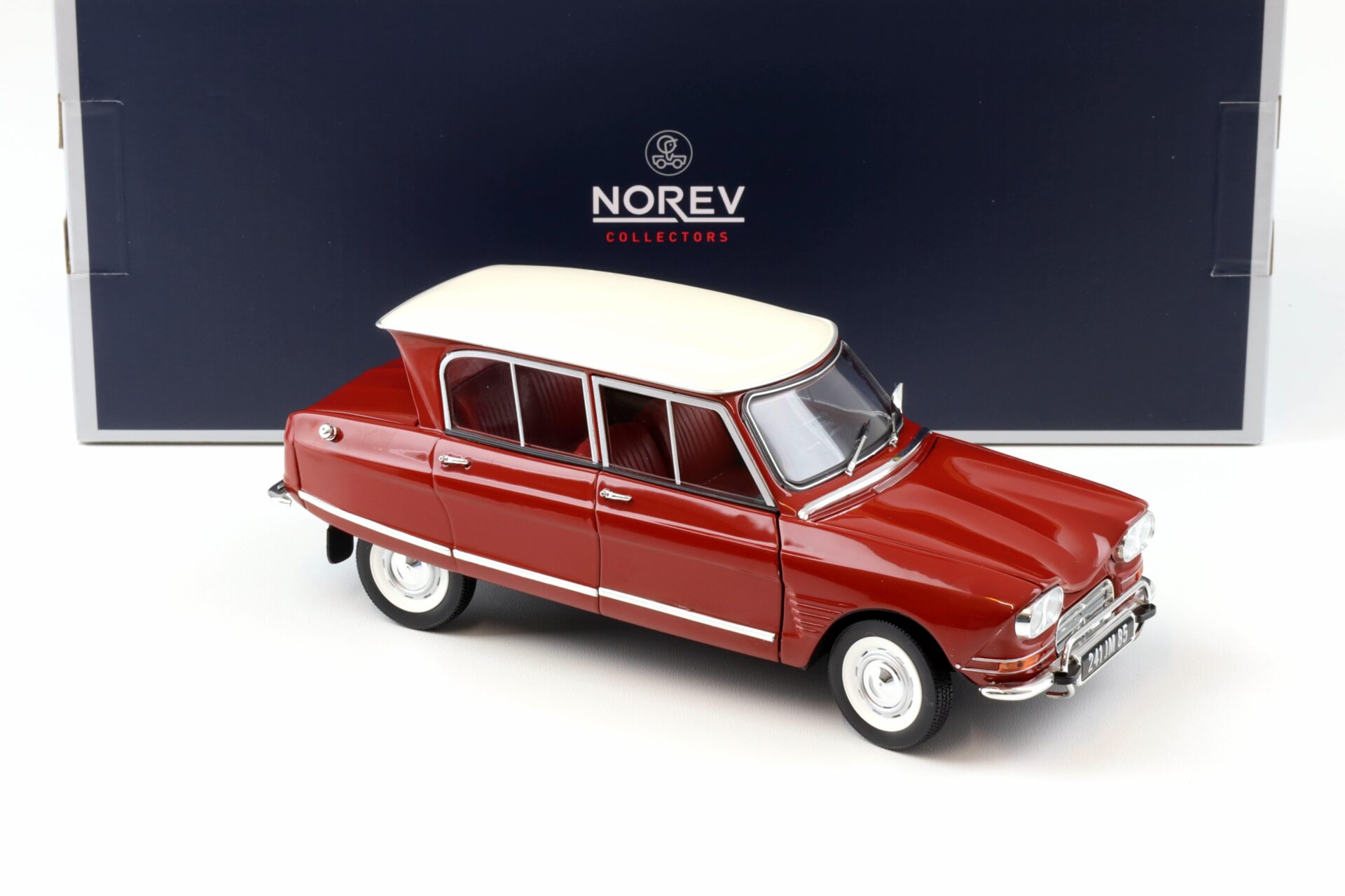 1:18 Norev Citroen Ami 6 Club 1968 Corsaire red 181602