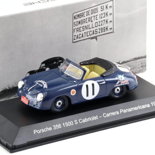 1:43 Spark Porsche 356 1500S Cabriolet Carrera Panamericana 1952 #11 MAP Porsche Museum