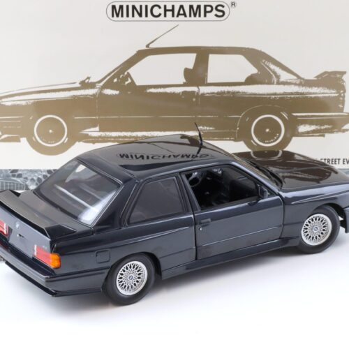 1:18 Minichamps BMW M3 E30 Street Evo Coupe 1989 blue metallic