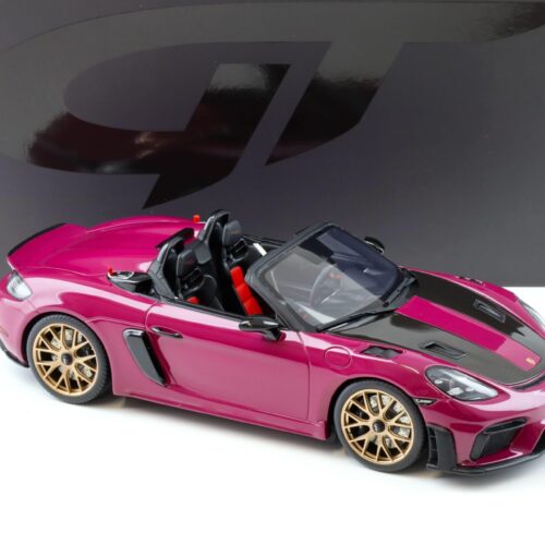 1:18 GT Spirit GT486 Porsche 718 Spyder RS Weissach Package 2023 Ruby Star