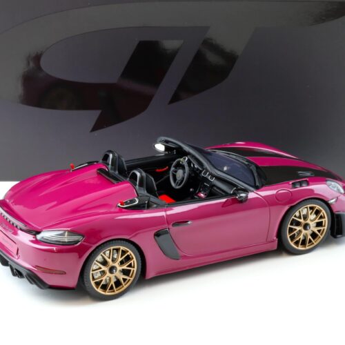 1:18 GT Spirit GT486 Porsche 718 Spyder RS Weissach Package 2023 Ruby Star
