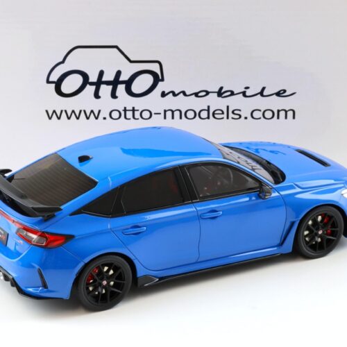 1:18 OTTO mobile OT1093 Honda Civic Type R Racing Boost 2022 blue pearl