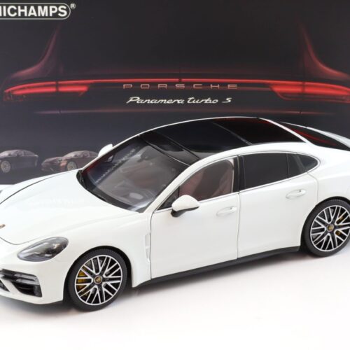1:18 Minichamps Porsche Panamera Turbo S 2020 white metallic