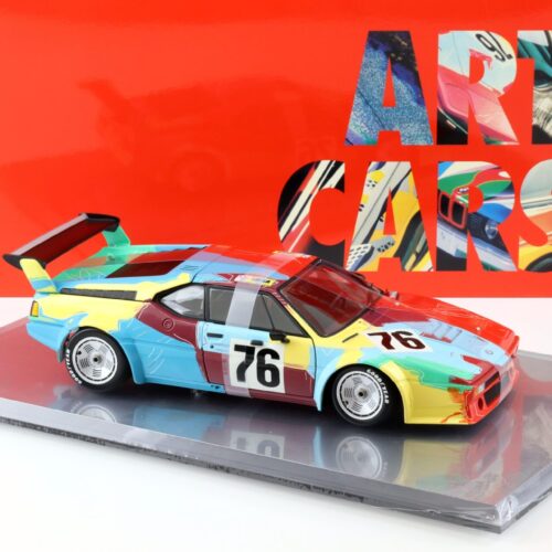 1:18 Minichamps BMW M1 ProCar Andy Warhol ART CAR DEALER VERSION