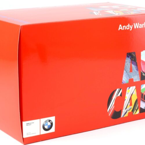 1:18 Minichamps BMW M1 ProCar Andy Warhol ART CAR DEALER VERSION