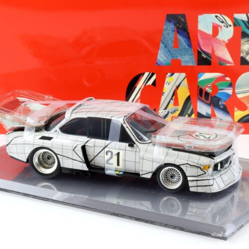 1:18 Minichamps BMW 3.0 CSL Frank Stella ART CAR DEALER VERSION