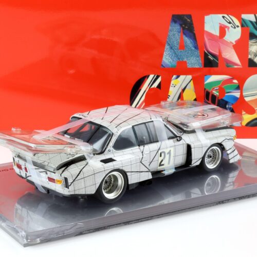 1:18 Minichamps BMW 3.0 CSL Frank Stella ART CAR DEALER VERSION