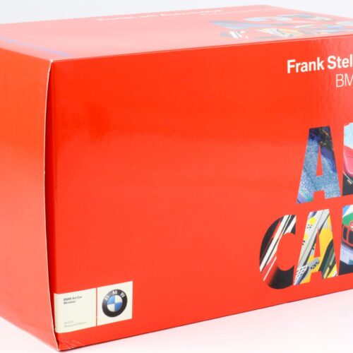 1:18 Minichamps BMW 3.0 CSL Frank Stella ART CAR DEALER VERSION