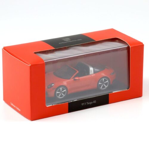 1:43 Spark Porsche 911 992 Targa 4S Lava orange/ black WAP DEALER
