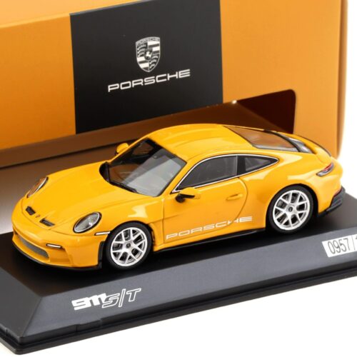 1:43 Spark Porsche 911 992 S/T Coupe Bahama yellow WAP DEALER
