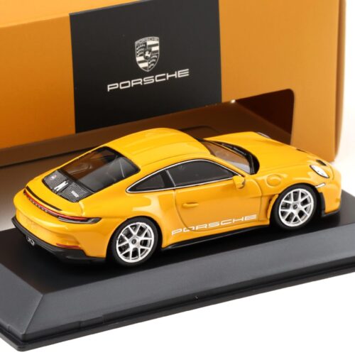 1:43 Spark Porsche 911 992 S/T Coupe Bahama yellow WAP DEALER
