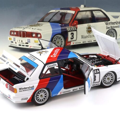 1:18 AUTOart BMW M3 E30 DTM 1991 Warsteiner #3 J.Cecotto 89145