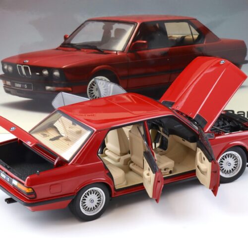 1:18 AUTOart BMW M5 E28 Shadow Line 1987 Zinnober red 75152