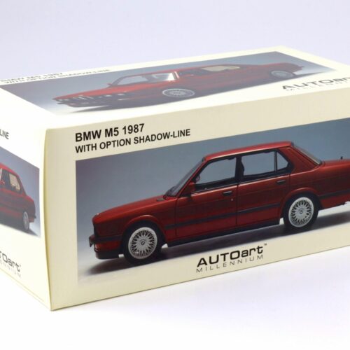 1:18 AUTOart BMW M5 E28 Shadow Line 1987 Zinnober red 75152
