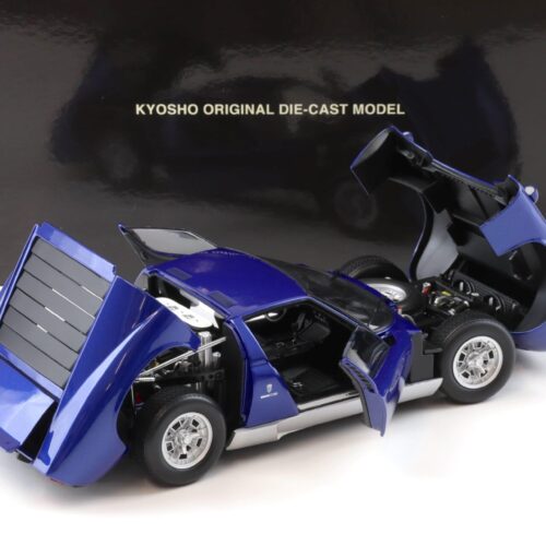 1:18 Kyosho Lamborghini Miura P400 Coupe blue metallic 08312BM