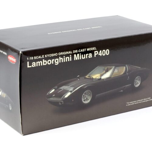 1:18 Kyosho Lamborghini Miura P400 Coupe blue metallic 08312BM