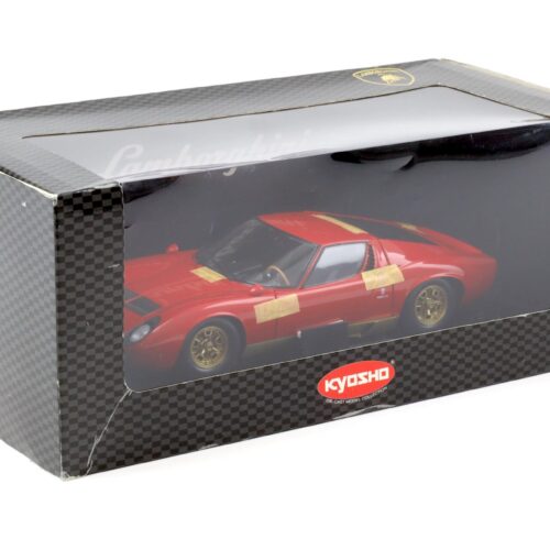 1:18 Kyosho Lamborghini Miura P400 Coupe red/ gold 08312R