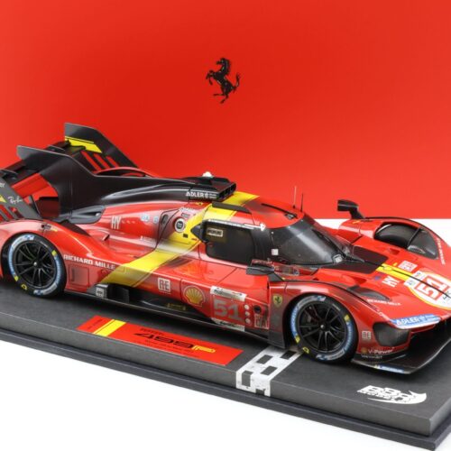 1:18 BBR Ferrari 499P Winner Le Mans 2023 #51 End of Race Dirty Version - Limited 499 pcs.