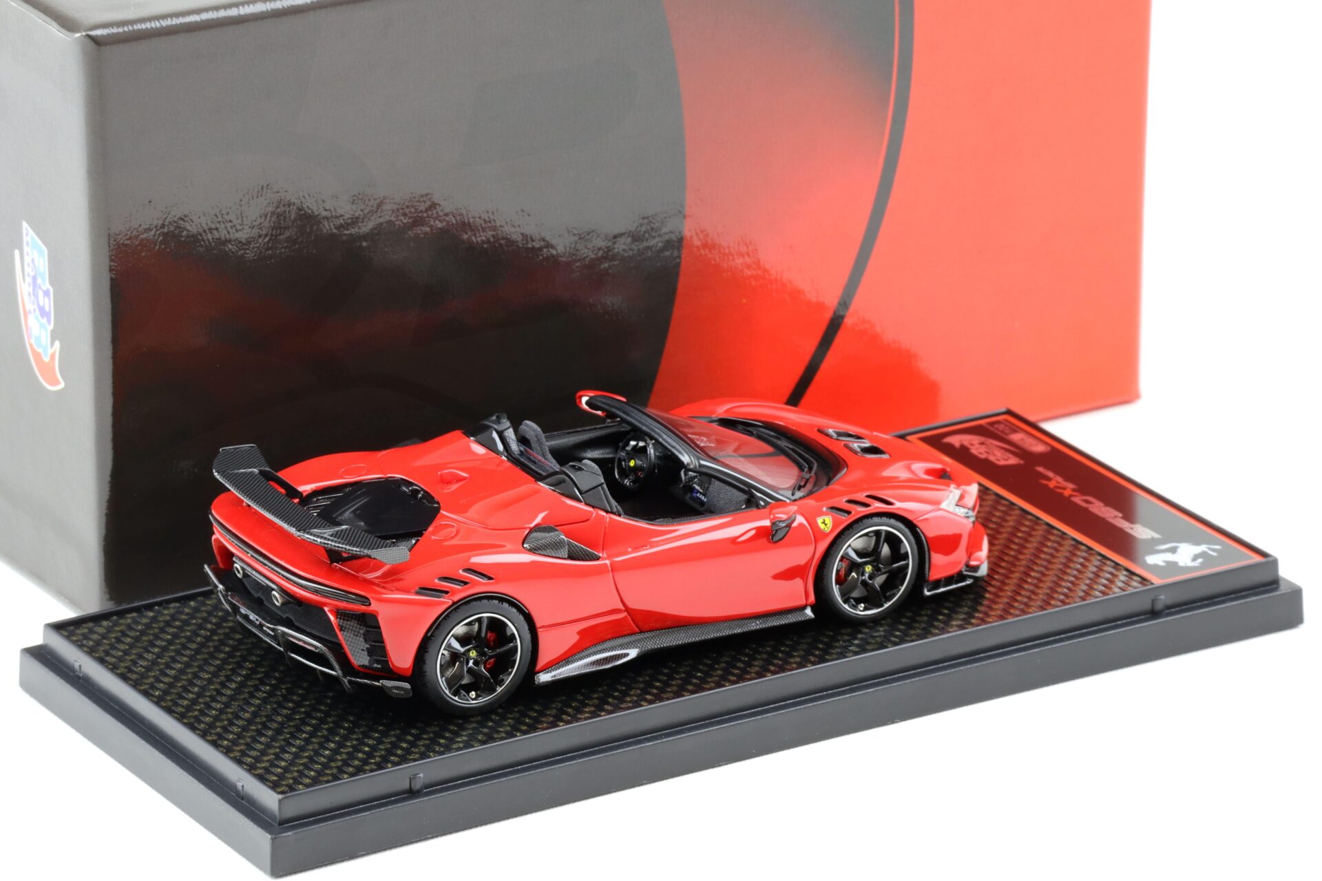 1:43 BBR Ferrari SF90 XX Spider Rosso Corsa red 322 - Limited 100 pcs.