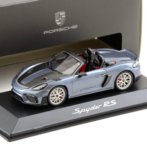 1:43 Spark Porsche 718 Spyder RS (982) vanadium grey/ red interior WAP DEALER
