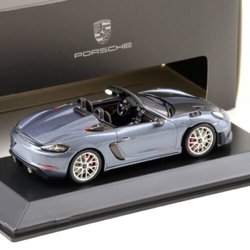 1:43 Spark Porsche 718 Spyder RS (982) vanadium grey/ red interior WAP DEALER