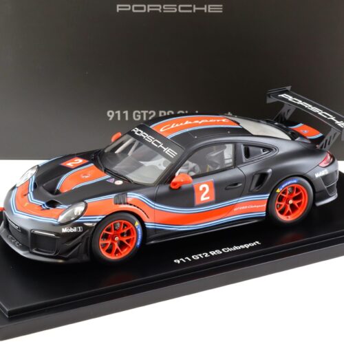 1:18 Spark Porsche 911 (991 II) GT2 RS Clubsport matt black #2 WAP DEALER