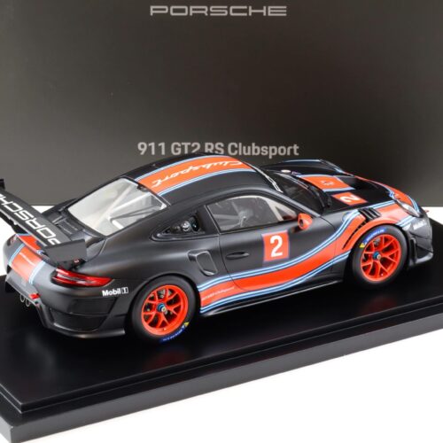 1:18 Spark Porsche 911 (991 II) GT2 RS Clubsport matt black #2 WAP DEALER