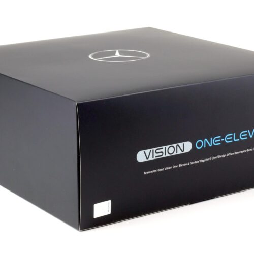 1:18 NZG Mercedes Vision ONE-ELEVEN orange with Figur Gorden Wagener DEALER VERSION