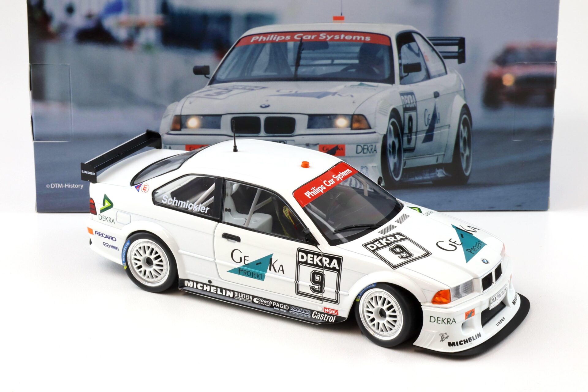 1:18 WERK83 BMW 325i E36 Coupe DTM 1994 Schmickler #9 Ge-Ka Projekt