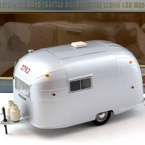1:18 Motor City Classics AIRSTREAM Trailer Camper Wohnwagen silver 92005