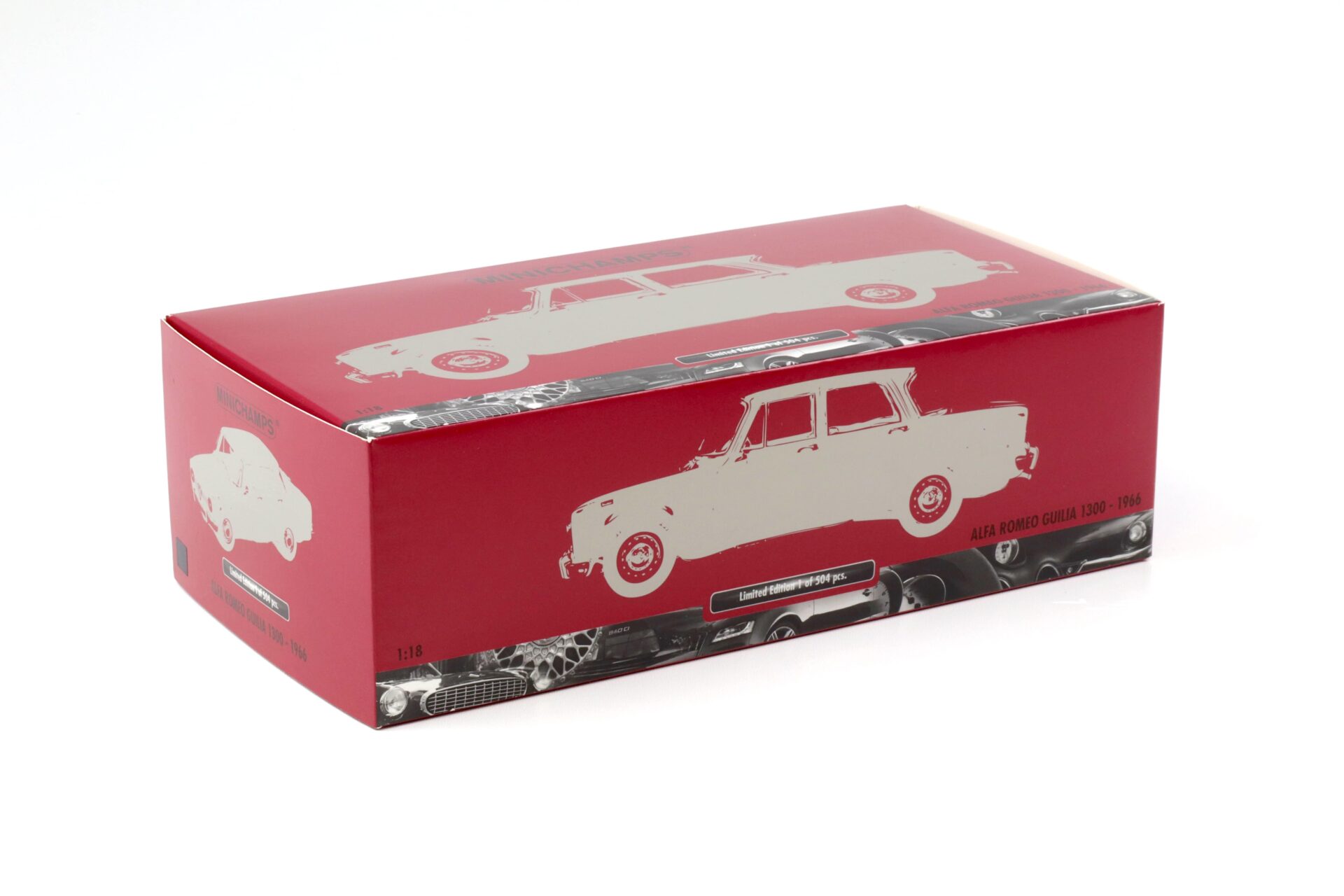 1:18 Minichamps Alfa Romeo Giulia 1300 dark blue 1966