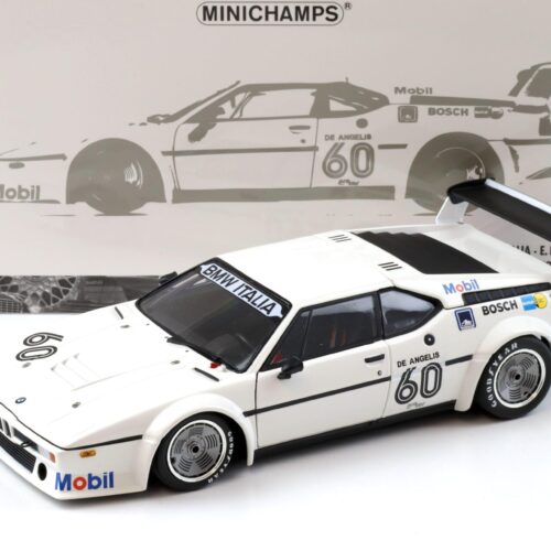 1:18 Minichamps BMW M1 ProCar BMW Italia Angelis #60 Winner Procar Series Zolder 1979