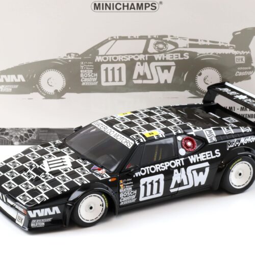 1:18 Minichamps BMW M1 MK Motorsport 24h Le Mans 1986 #111 Witmeuer/ Libert