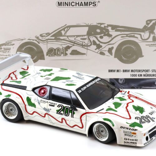 1:18 Minichamps BMW M1 ProCar BMW Motorsport Stuck/Piquet 1000km Nürburgring 1980